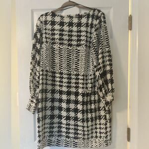 Richard Allen & H&M black and white Long Sleeves dress